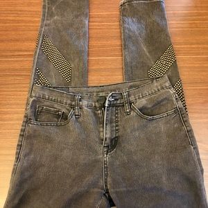 *CLEARANCE* BDG Studded Grey/Black Jeans